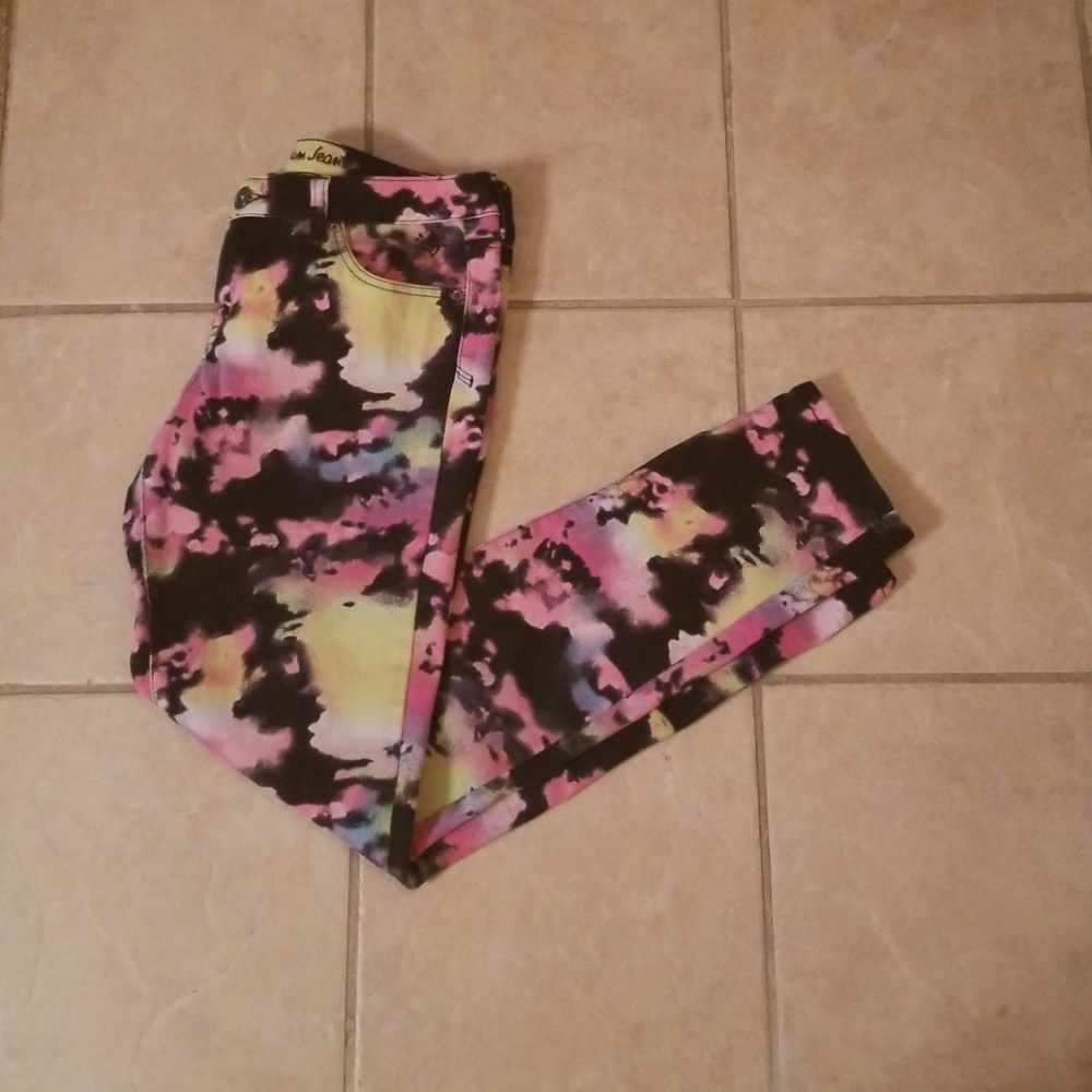💞Justice Multi-colored Premium Jeans
